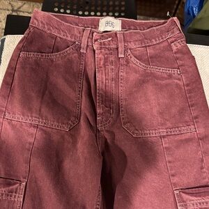 BDG Burgundy Utility Pants